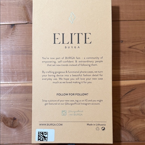 Burga Pink and Gold Marble Phone Case - Picture 7 of 8